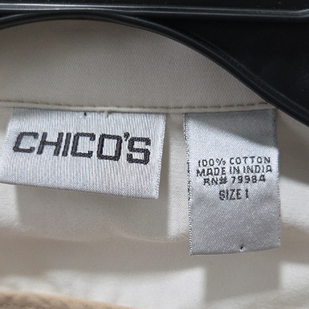 Chico's Off-White Utility Jacket - image 2